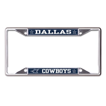 WinCraft Dallas Cowboys Metal License Plate Frame