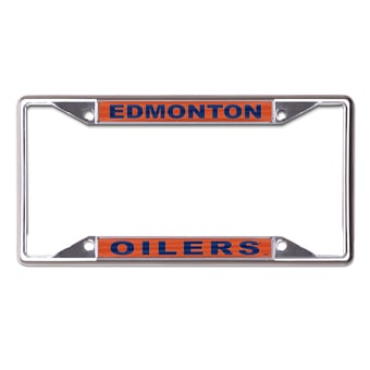 WinCraft Edmonton Oilers Metal License Plate Frame