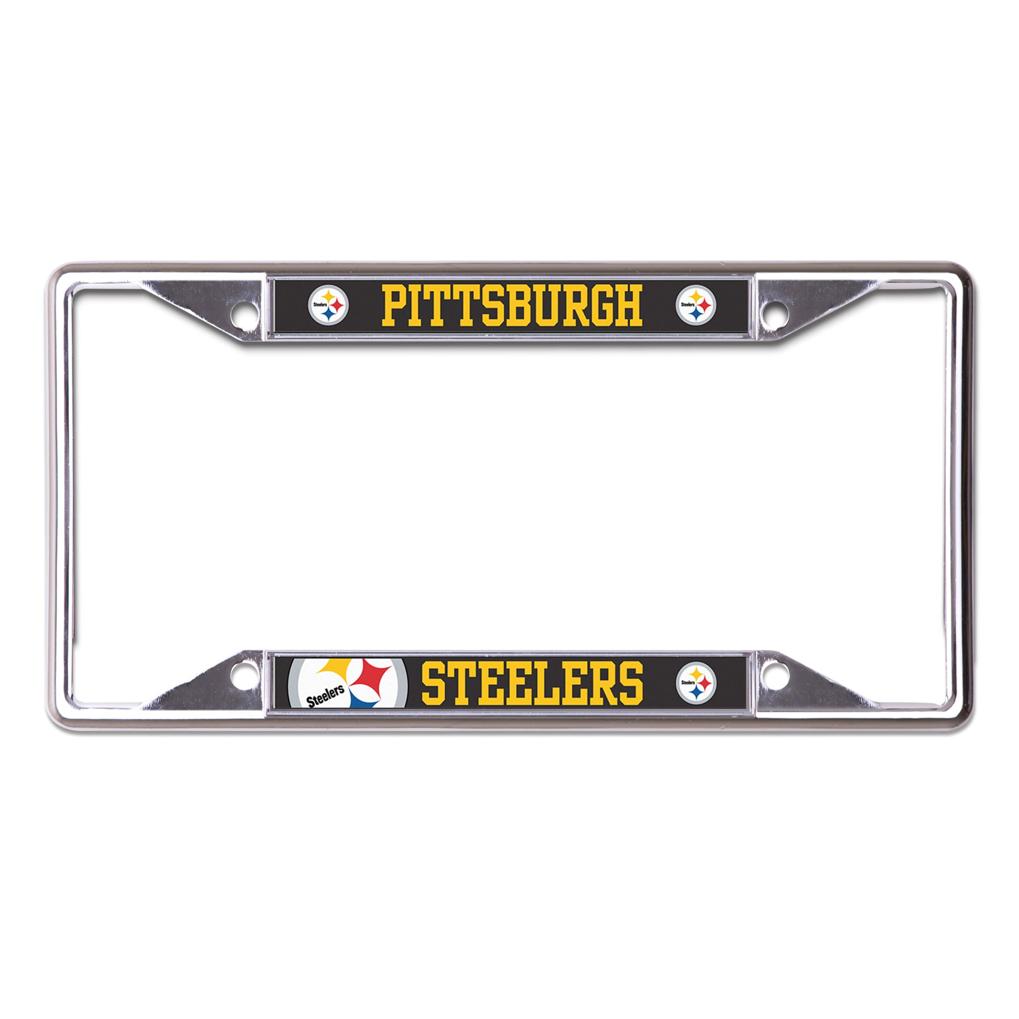 WinCraft Pittsburgh Steelers Metal License Plate Frame