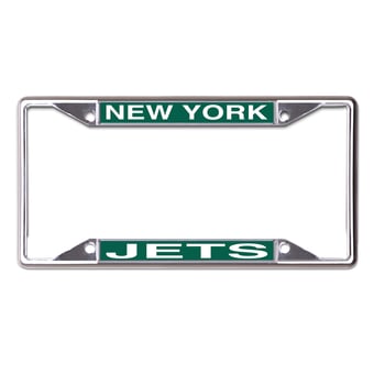 WinCraft New York Jets Metal License Plate Frame
