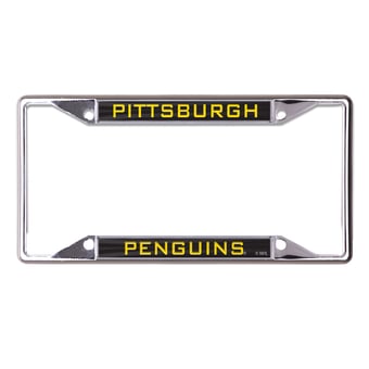 WinCraft Pittsburgh Penguins Metal License Plate Frame