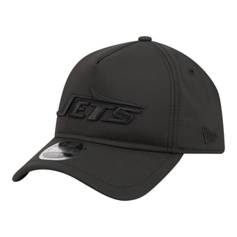 Men's New Era  Black New York Jets Apex 9FORTY Adjustable Hat