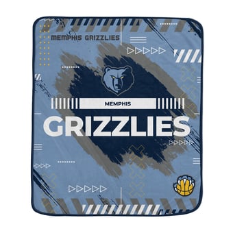 "Pegasus Memphis Grizzlies 50"" x 60"" Game Tech Ultra Soft Blanket"