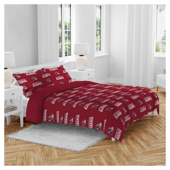 Pegasus Alabama Crimson Tide Home Field Three-Piece Queen Bed in a Bag Set