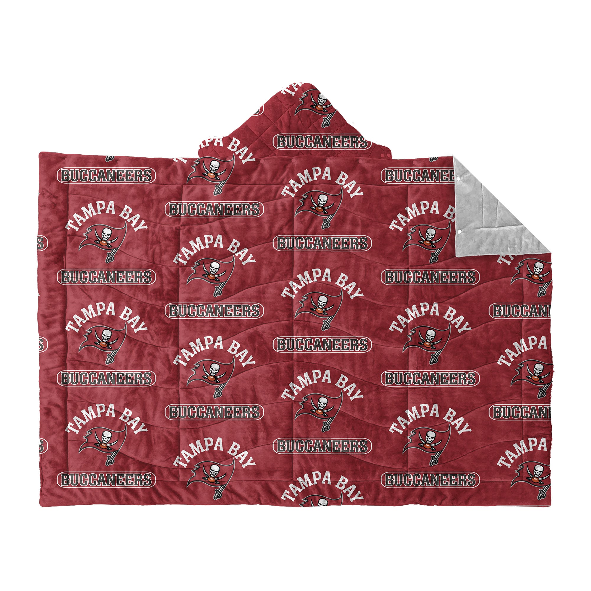 Pegasus Tampa Bay Buccaneers 54" x 72" Repeat Logo Outdoor Wearable Blanket