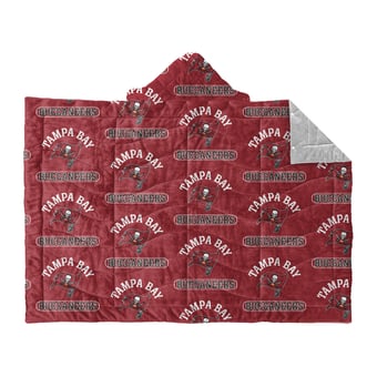 Pegasus Tampa Bay Buccaneers 54" x 72" Repeat Logo Outdoor Wearable Blanket