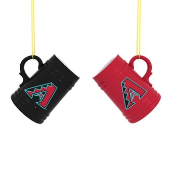Arizona Diamondbacks Two-Pack 3" Mini Stein Ornament Set