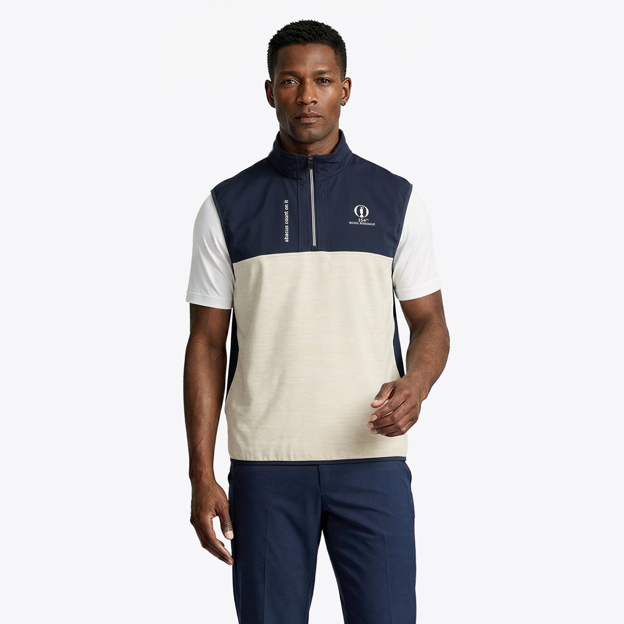 Gilet ibrido The 154th Open Royal Birkdale Abacus Kingsbarn - Blu Navy
