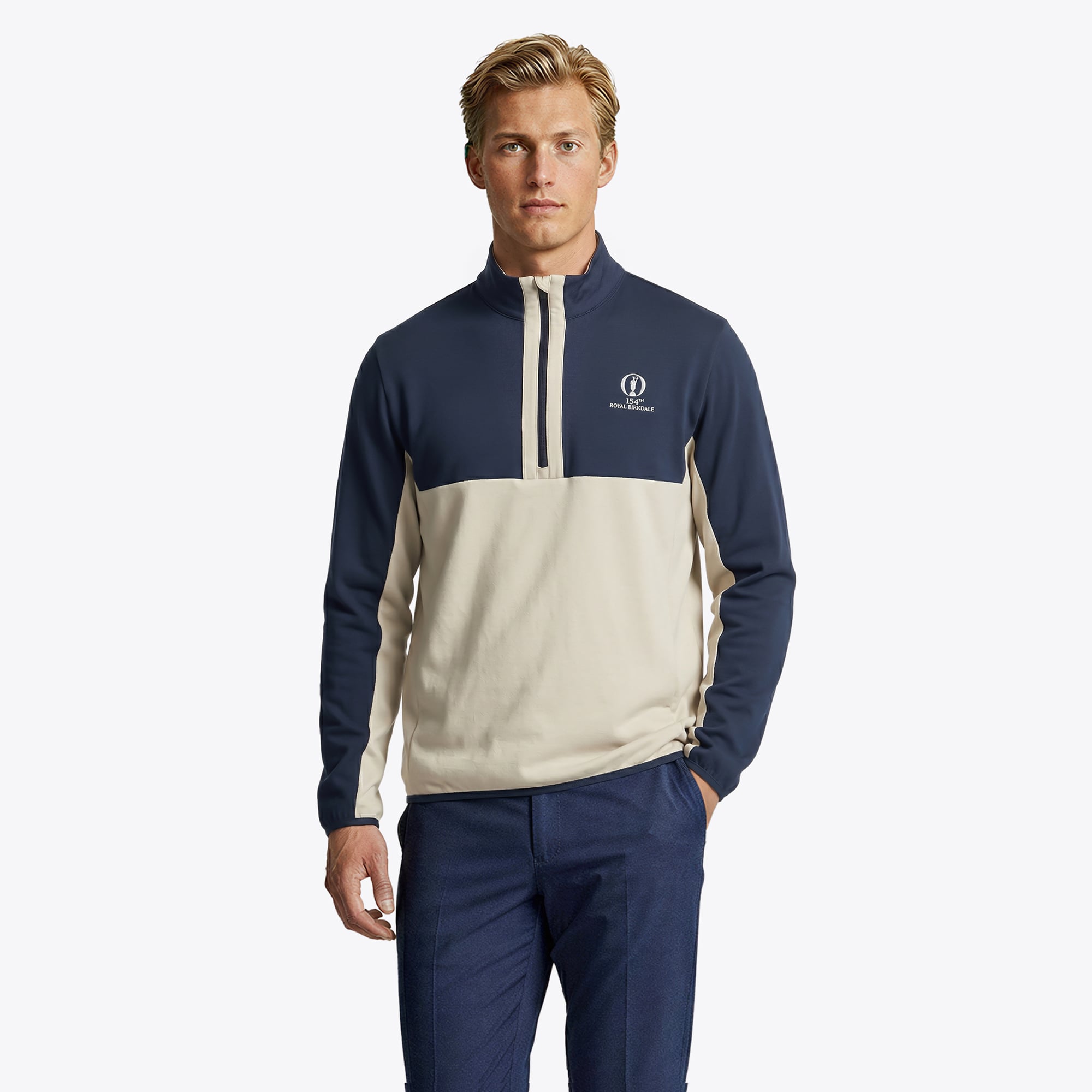 Strato intermedio The 154th Open Royal Birkdale Abacus Erne - Crema/Blu Navy