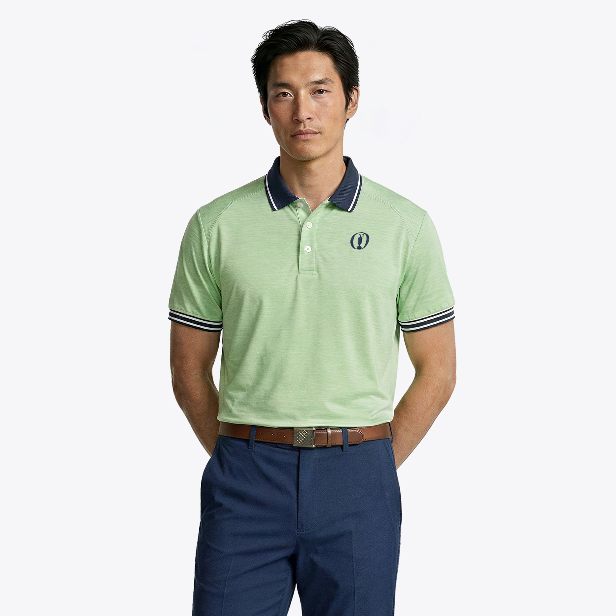 Polo The Open Abacus Spey Drycool - Verde