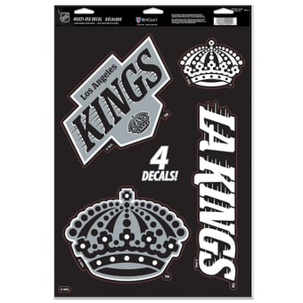 WinCraft Los Angeles Kings Primary 11'' x 17'' Multi-Use Decal Sheet