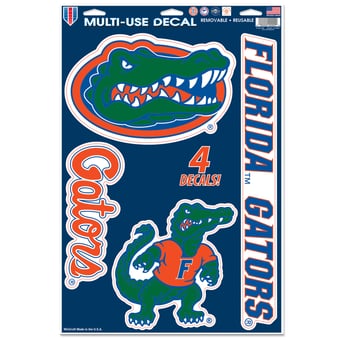 WinCraft Florida Gators Primary 11'' x 17'' Multi-Use Decal Sheet