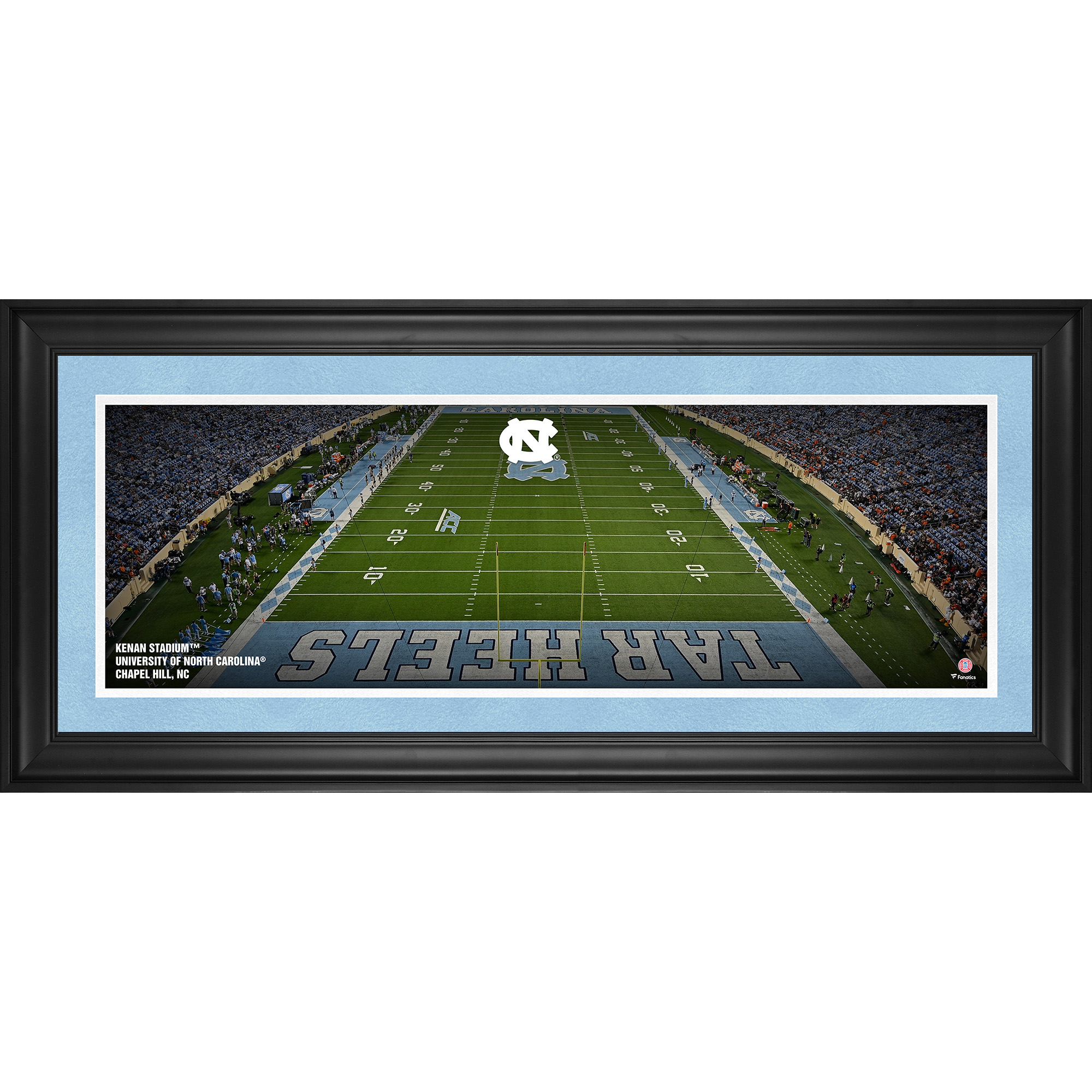 North Carolina Tar Heels Framed 10" x 30" Kenan Memorial Stadium Panoramic Photograph