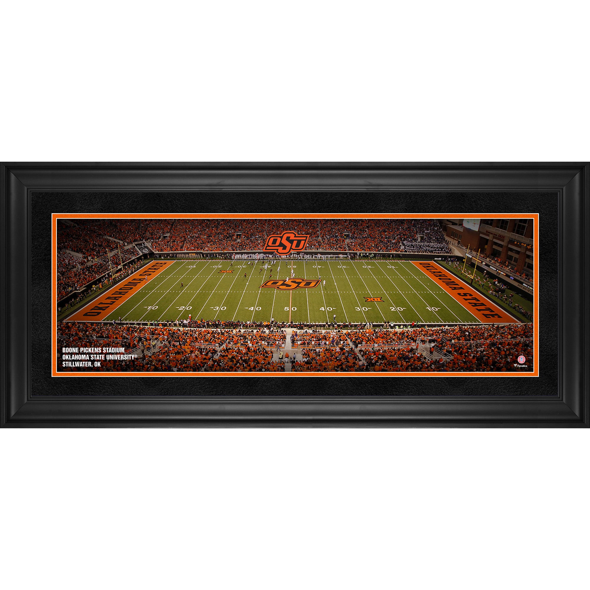 Oklahoma State Cowboys Framed 10" x 30" Boone Pickens Stadium Panoramic Photograph