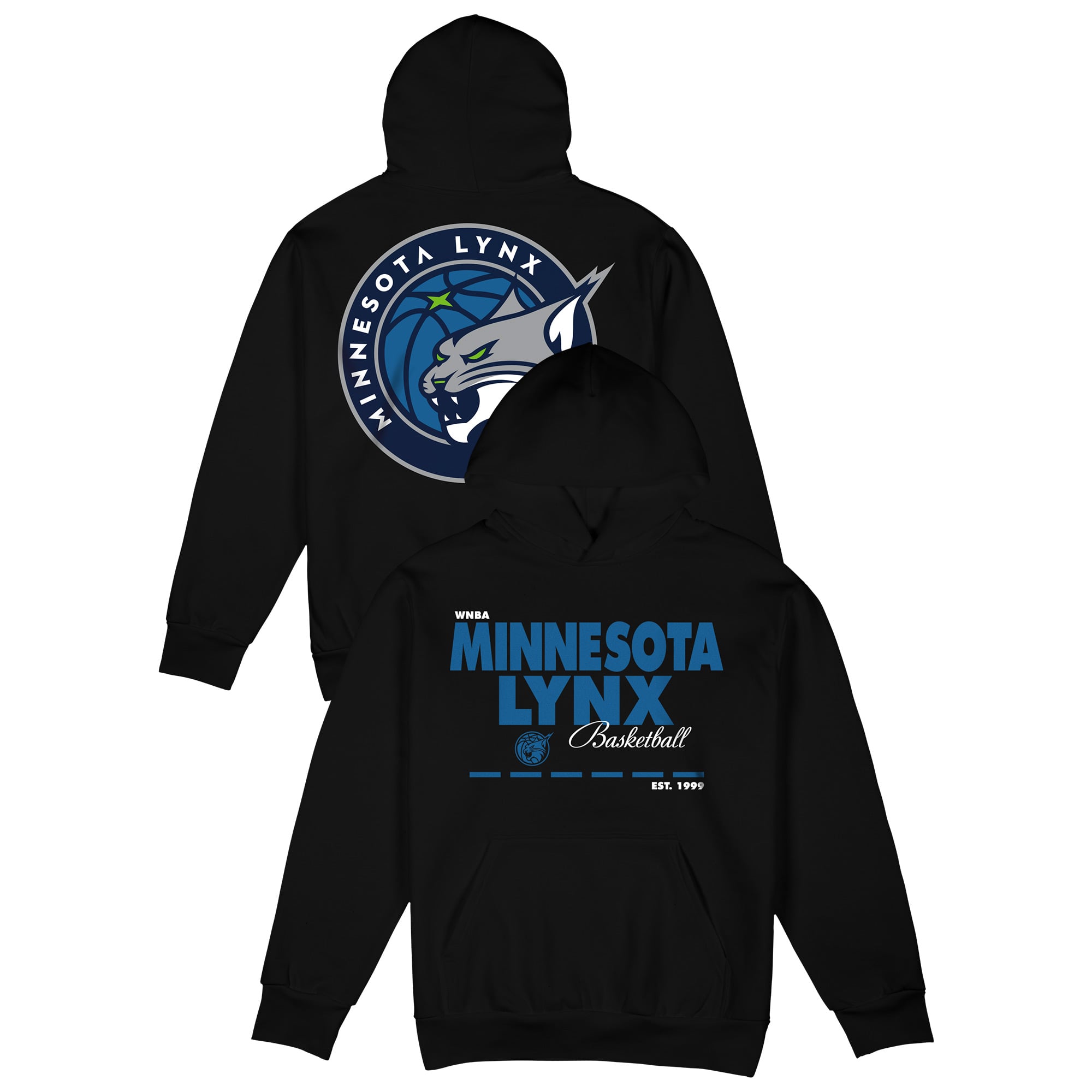 Unisex Stadium Essentials Black Minnesota Lynx Next Time Urban Premium Hoodie