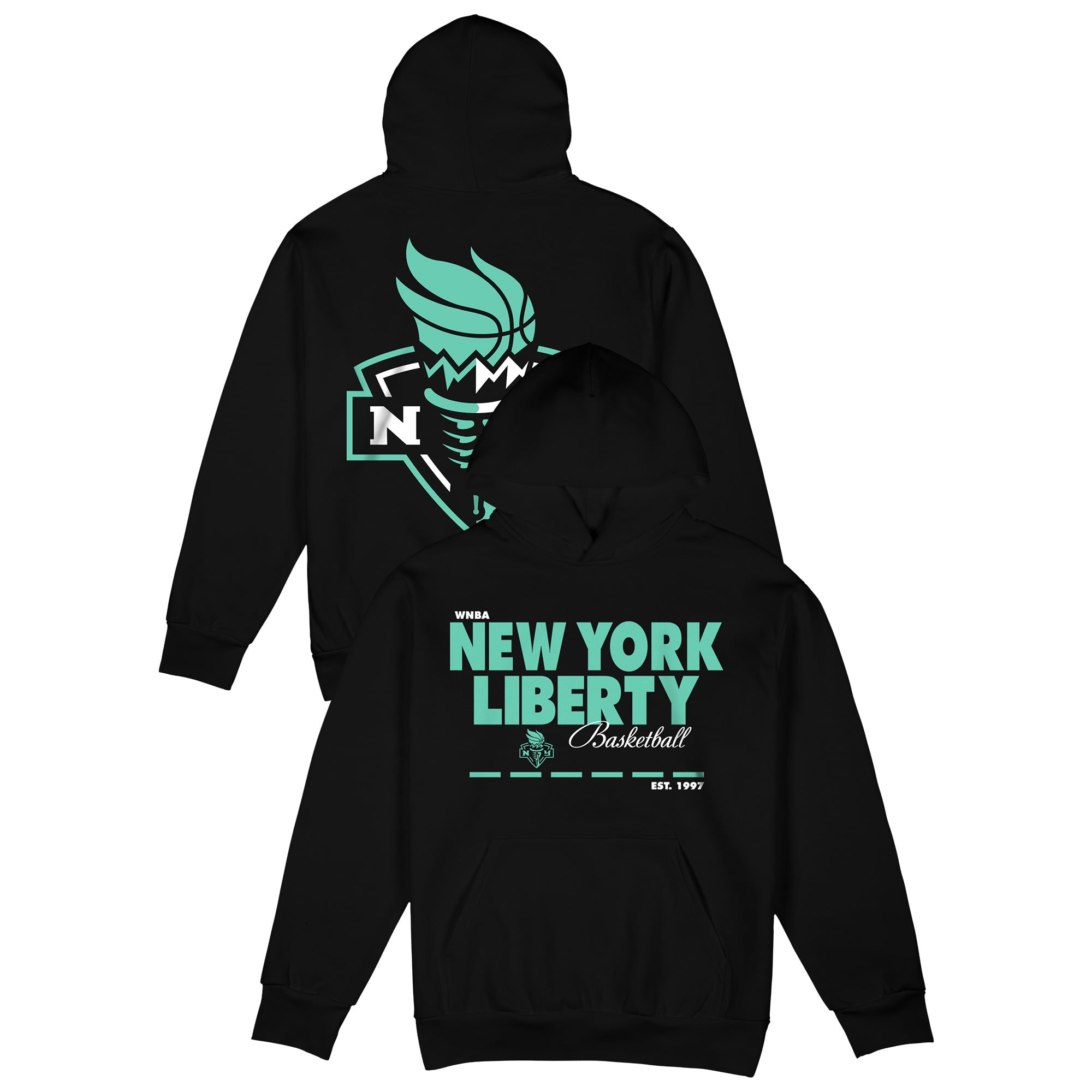 Unisex Stadium Essentials Black New York Liberty Next Time Urban Premium Hoodie