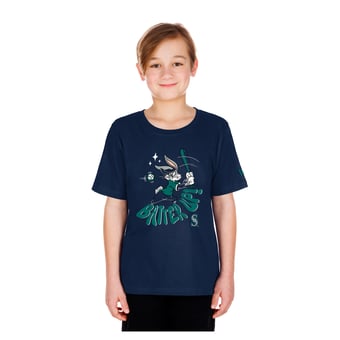 Youth New Era  Navy Seattle Mariners Looney Tunes T-Shirt