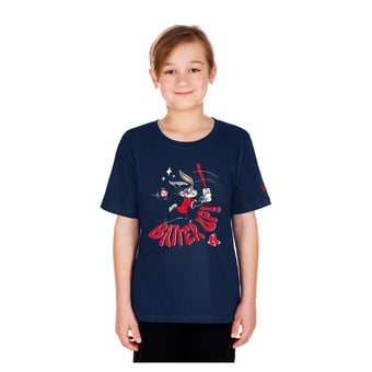 Youth New Era  Navy Boston Red Sox Looney Tunes T-Shirt
