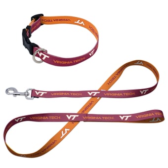 WinCraft Virginia Tech Hokies Pet Leash and Collar Set