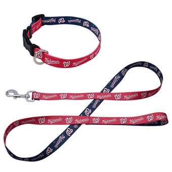WinCraft Washington Nationals Pet Leash and Collar Set
