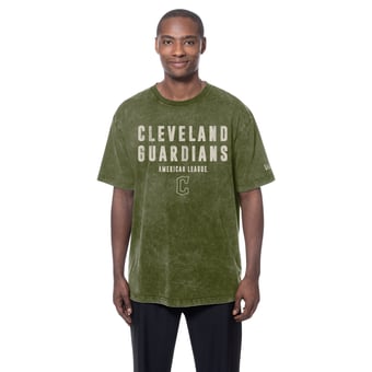 Men's New Era  Olive Cleveland Guardians 2026 Armed Forces Day T-Shirt