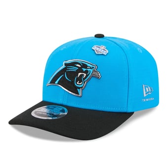 Men's New Era  Blue/Black Carolina Panthers 2026 NFL Draft 9SEVENTY Adjustable Hat