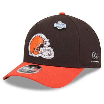 Men's New Era  Brown/Orange Cleveland Browns 2026 NFL Draft 9FORTY M-Crown Adjustable Hat