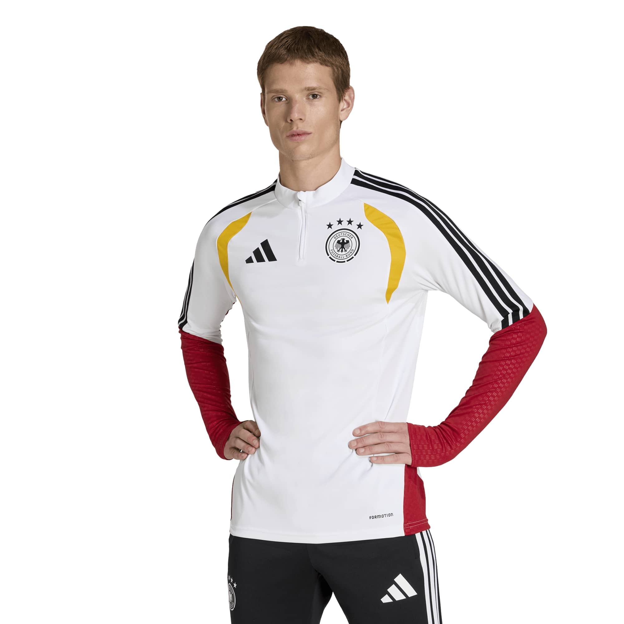 Camiseta de Entrenamiento adidas de la selección alemana - Blanca