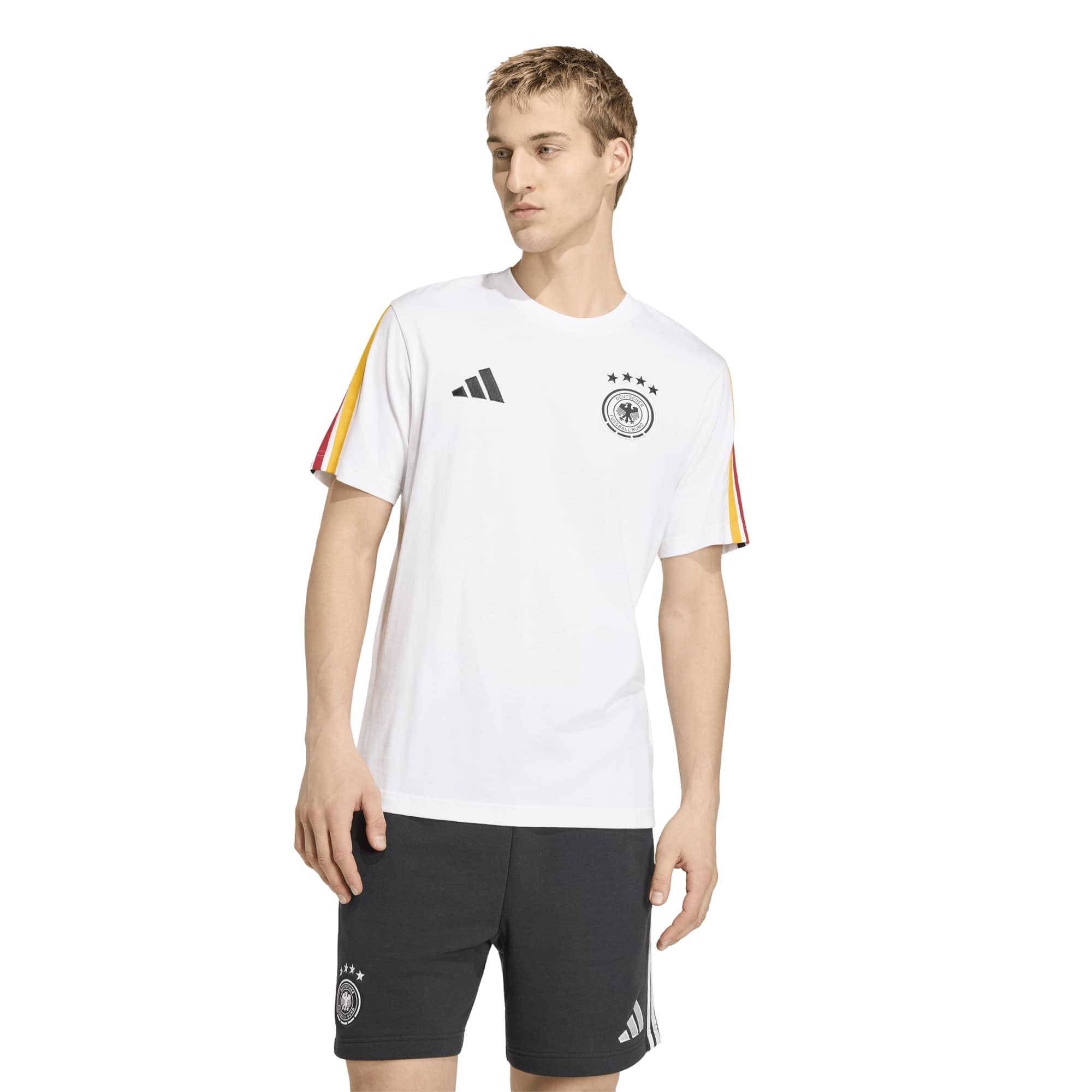 Camiseta adidas DNA de la selección alemana - Blanca