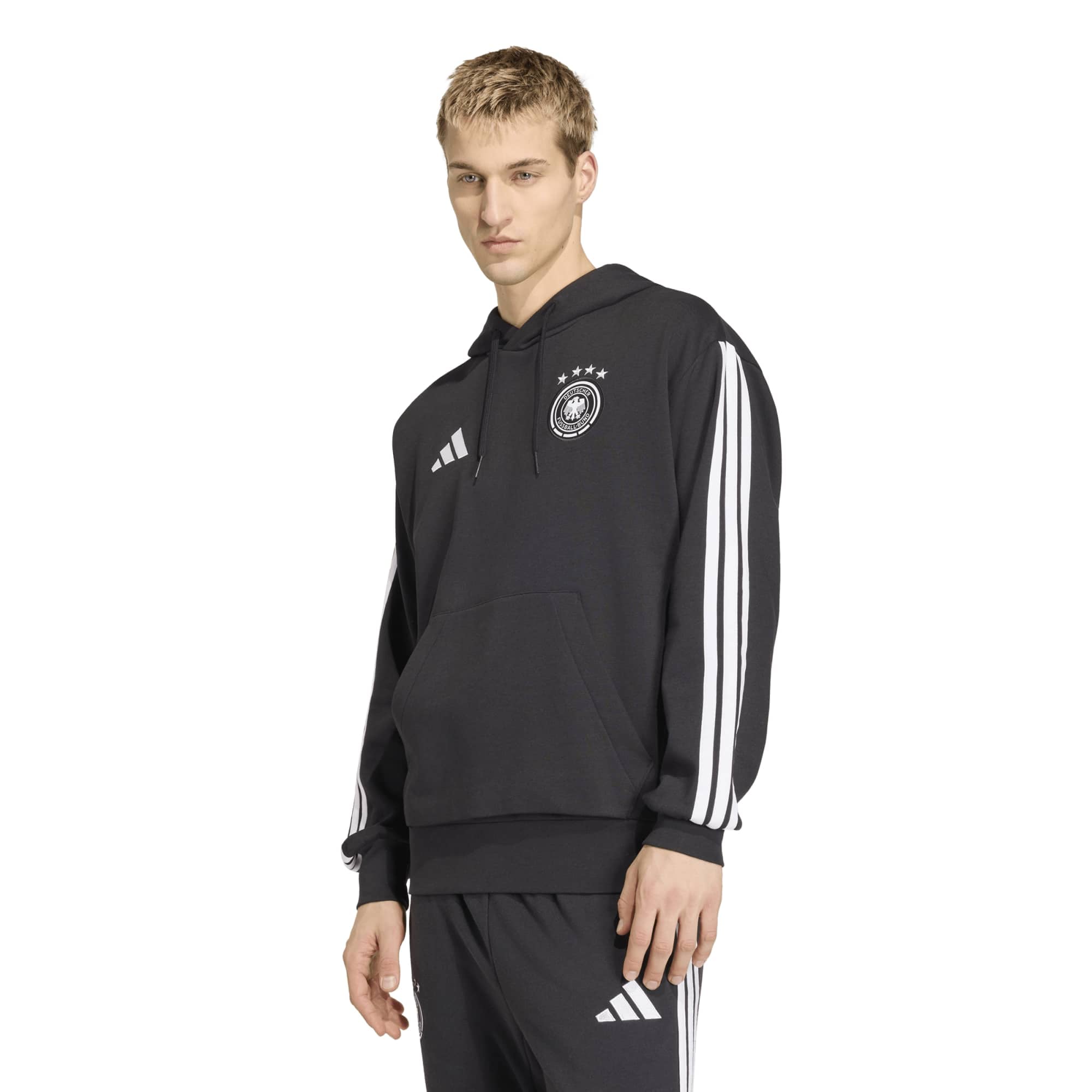 adidas DFB DNA FL HD Herrenhoodie, schwarz, größe