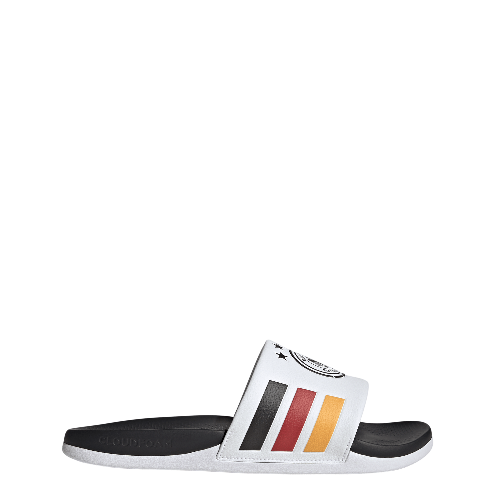 Chanclas DFB adidas adilette Comfort - Blancas
