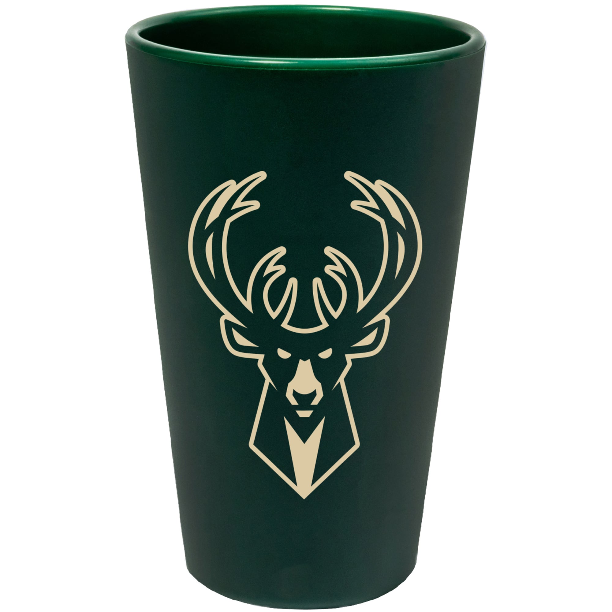 WinCraft Milwaukee Bucks 16oz. Silicone Pint Glass