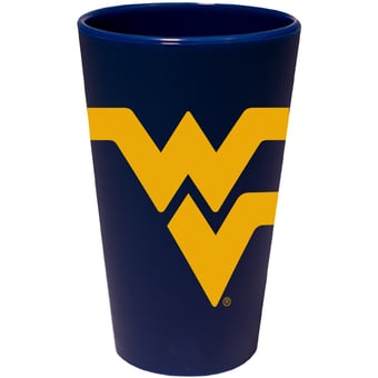 WinCraft West Virginia Mountaineers 16oz. Silicone Pint Glass