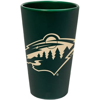 WinCraft Minnesota Wild 16oz. Silicone Pint Glass