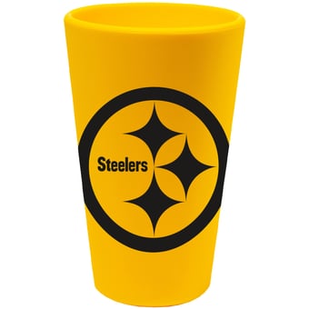 WinCraft Pittsburgh Steelers 16oz. Silicone Pint Glass
