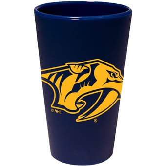 WinCraft Nashville Predators 16oz. Silicone Pint Glass
