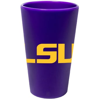 WinCraft LSU Tigers 16oz. Silicone Pint Glass