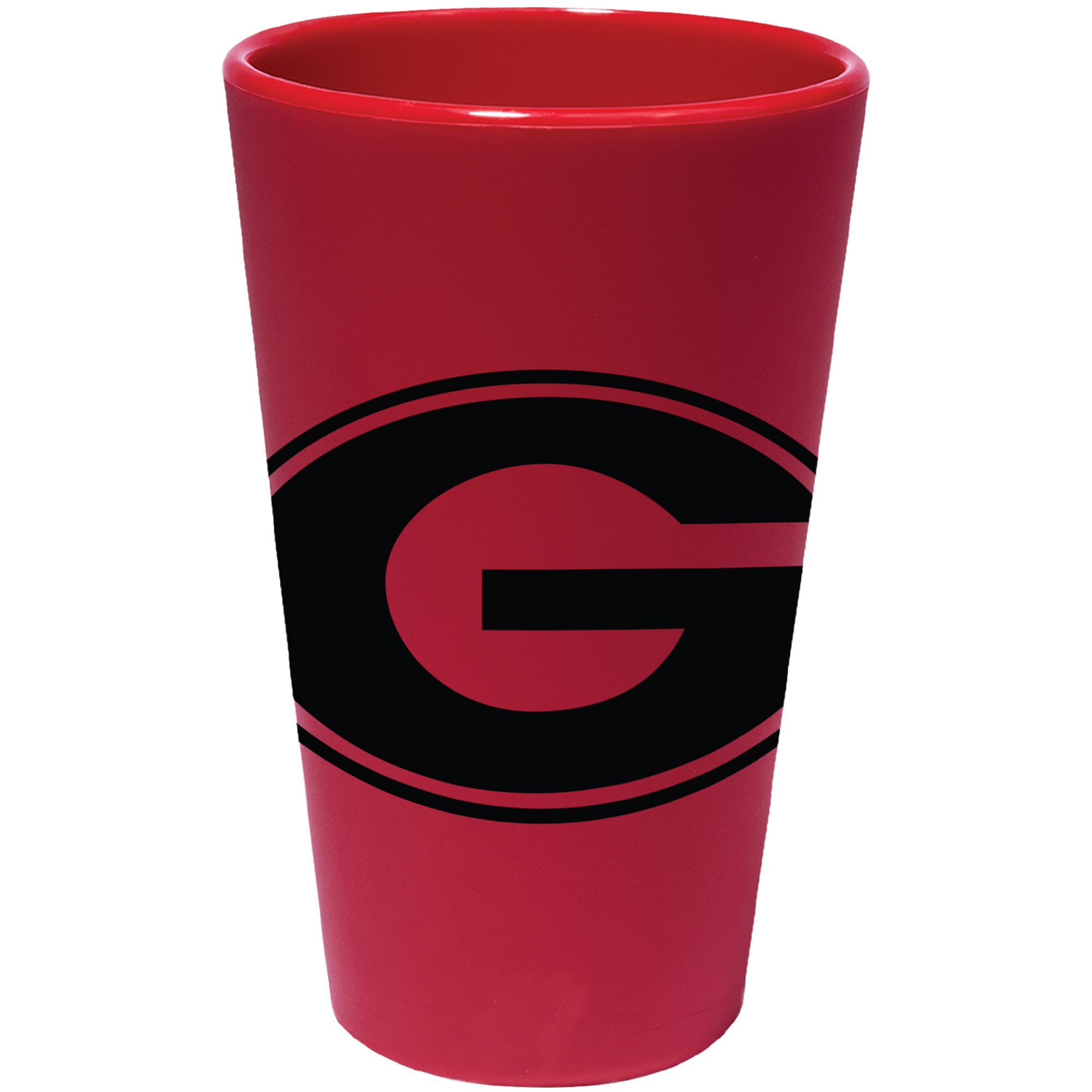 WinCraft Georgia Bulldogs 16oz. Silicone Pint Glass