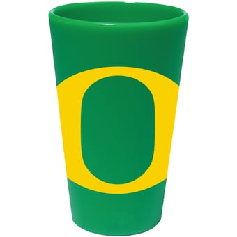 WinCraft Oregon Ducks 16oz. Silicone Pint Glass