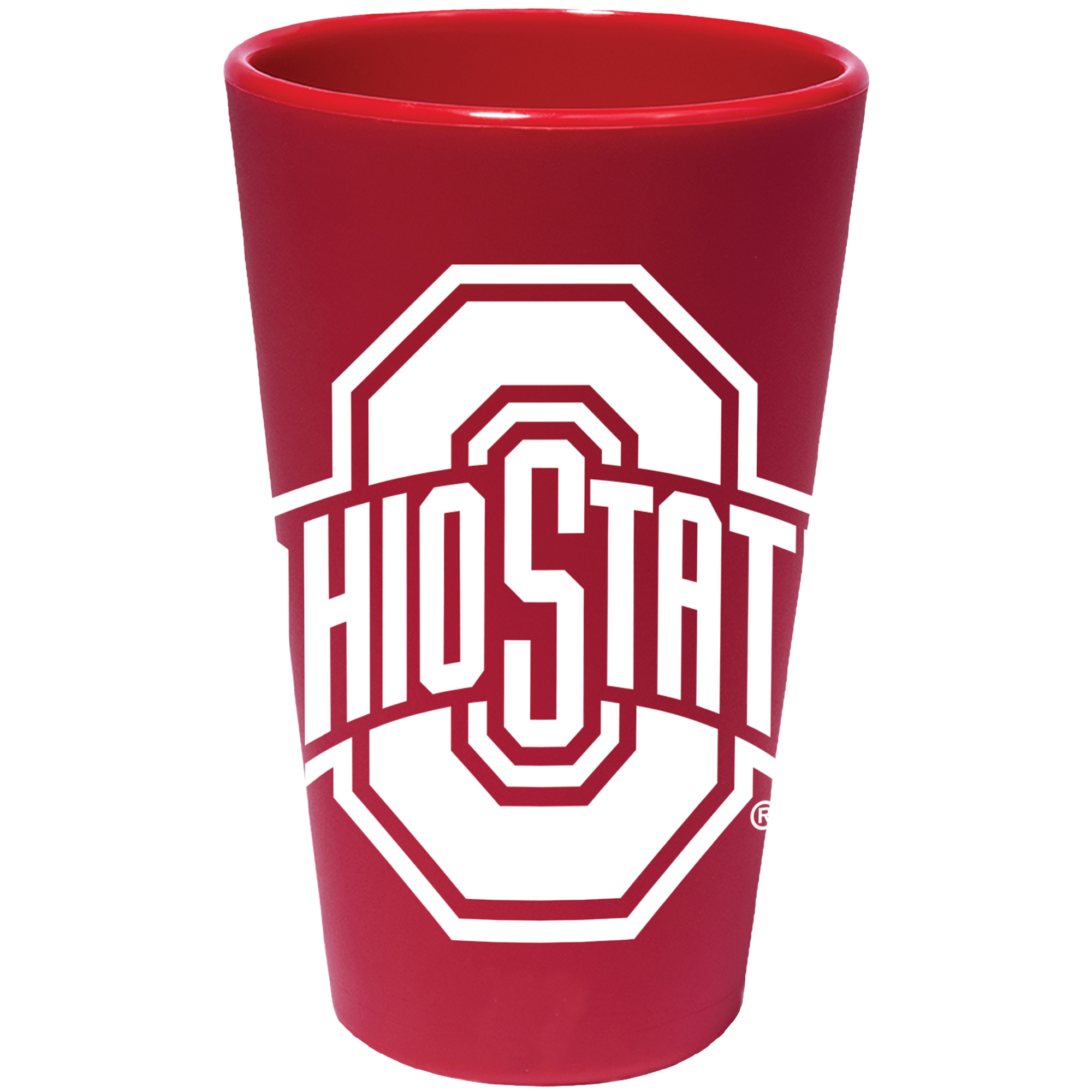 WinCraft Ohio State Buckeyes 16oz. Silicone Pint Glass
