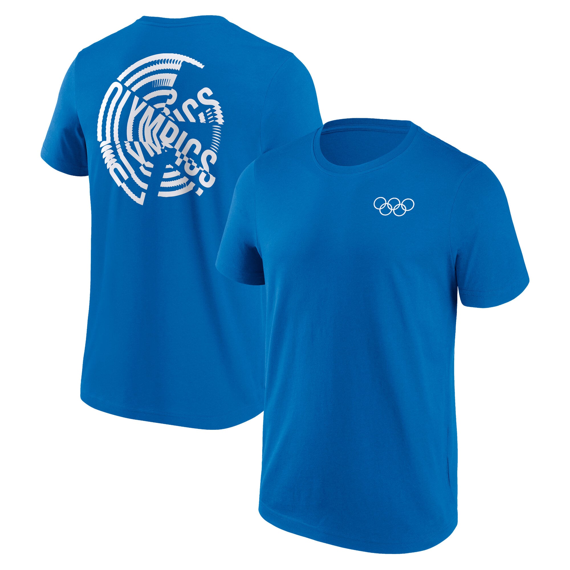 Maglietta grafica The Olympic Collection Unity Wheel - Blu