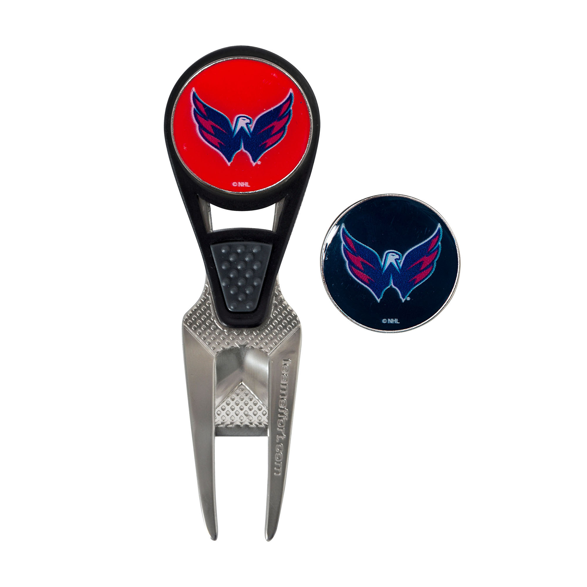 WinCraft Washington Capitals CVX Repair Tool & Ball Markers Set WinCraft Washington Capitals CVX Repair Tool & Ball Markers Set