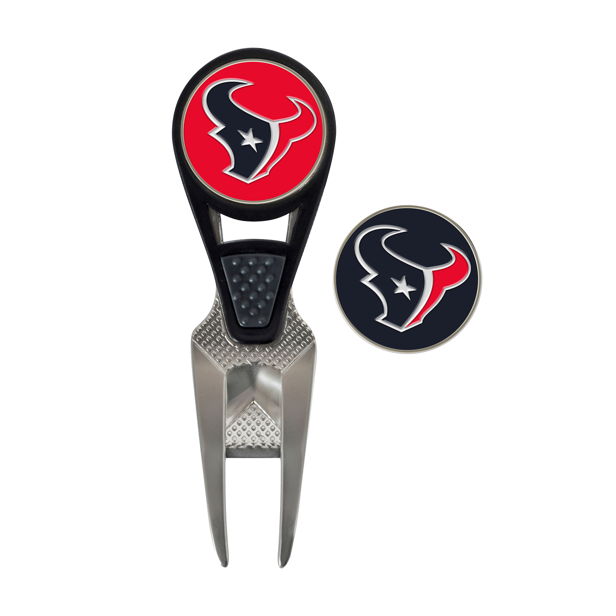 WinCraft Houston Texans CVX Repair Tool & Ball Markers Set