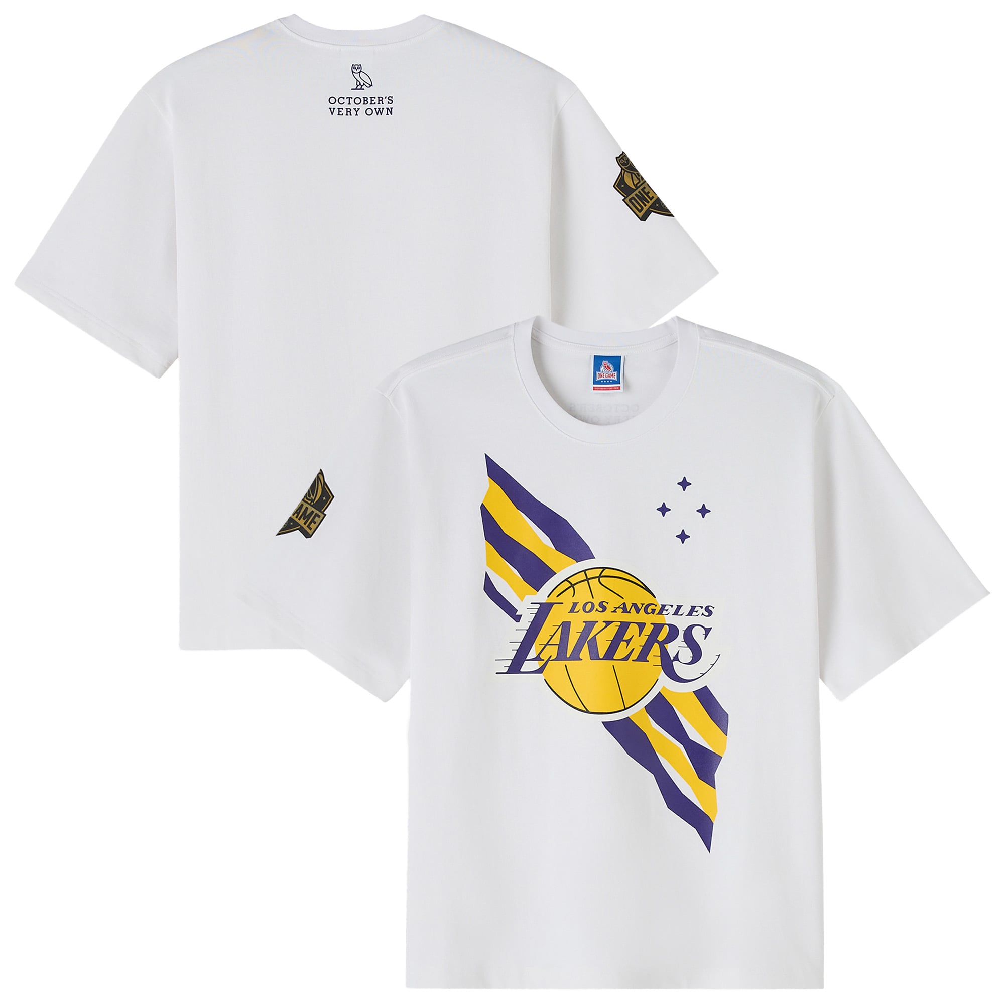 Los Angeles Lakers x OVO Heavyweight T-Shirt – Herren