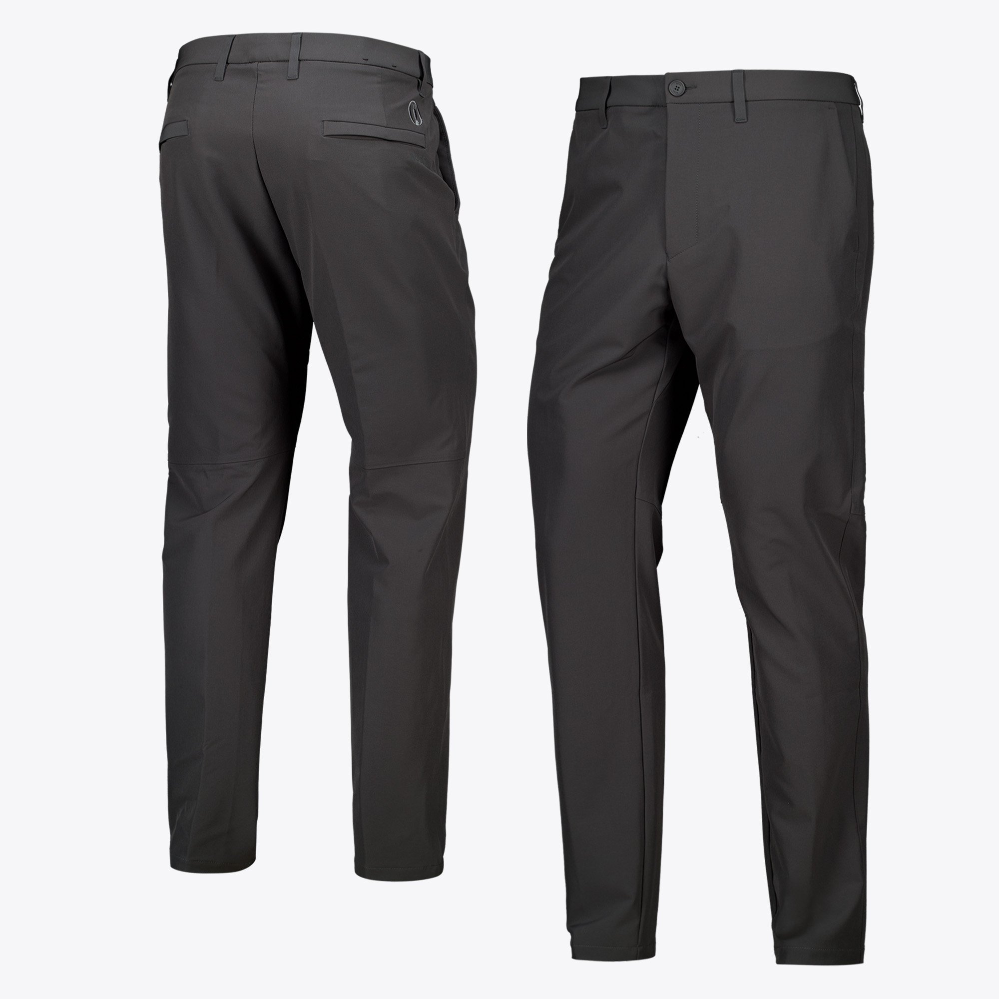 Pantaloni The Open Hugo Boss Commuter Slim - Grigio scuro