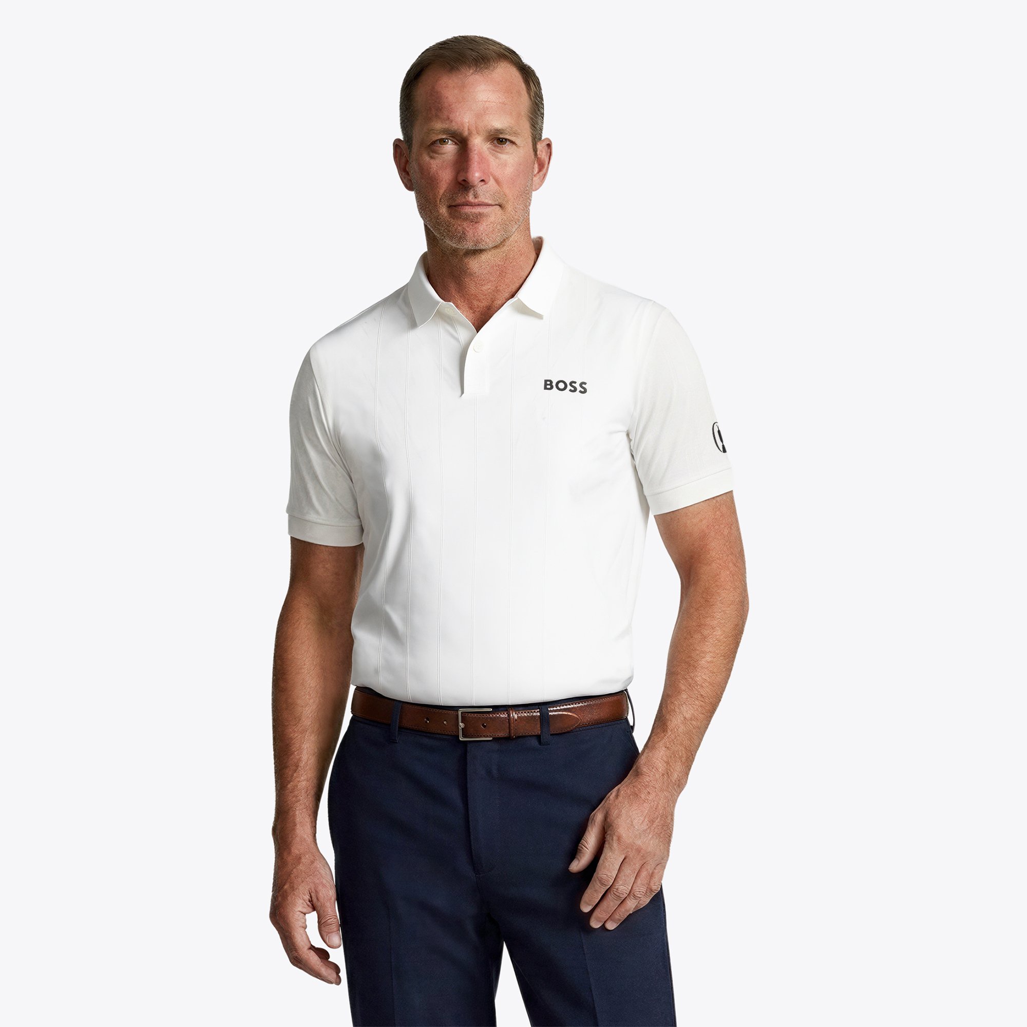 Polo The 154th Open Royal Birkdale Hugo Boss Serve - Bianco