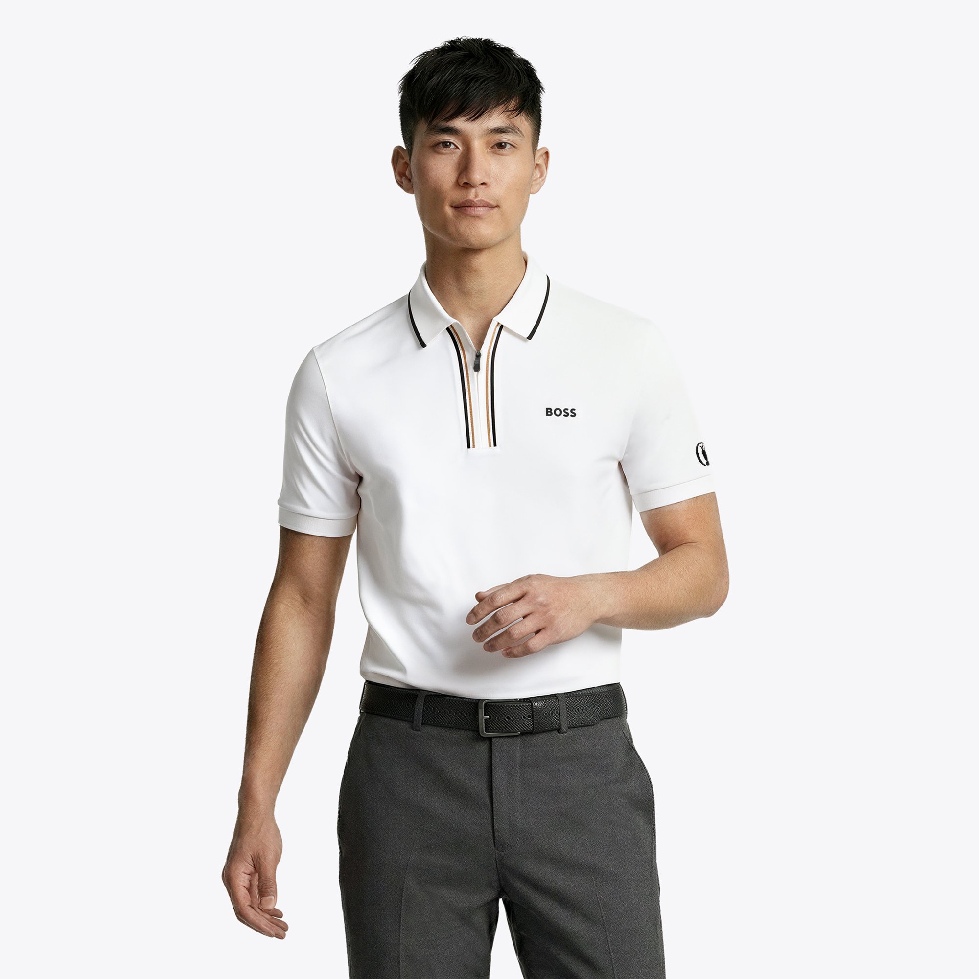 Polo The Open Hugo Boss Philix - Bianco