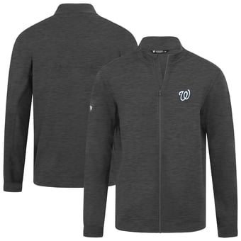Women's Levelwear Gray Washington Nationals Alec Insignia 2.0 Full-Zip Jacket