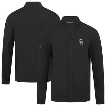 Women's Levelwear Black Colorado Rockies Alec Insignia 2.0 Full-Zip Jacket