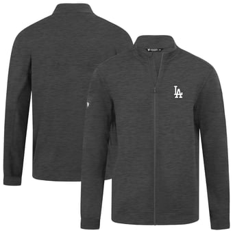 Women's Levelwear Gray Los Angeles Dodgers Alec Insignia 2.0 Full-Zip Jacket
